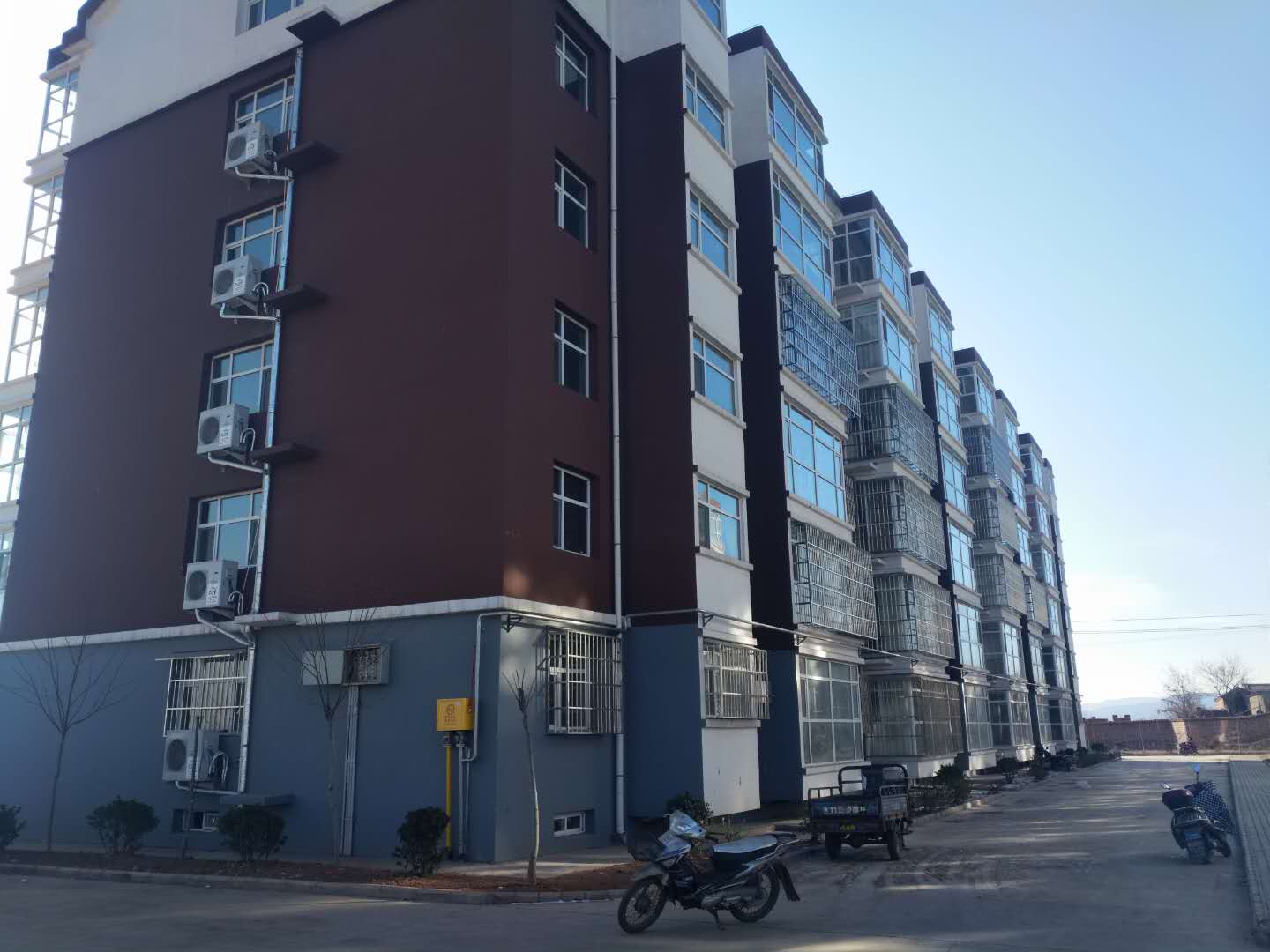 山西晉城小區采用無水地暖